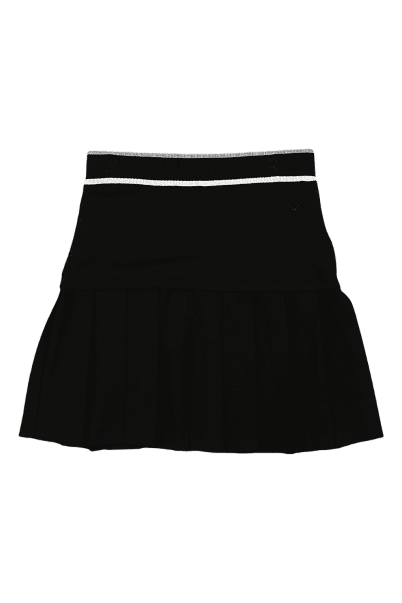 트리플 트랙 니트 스커트