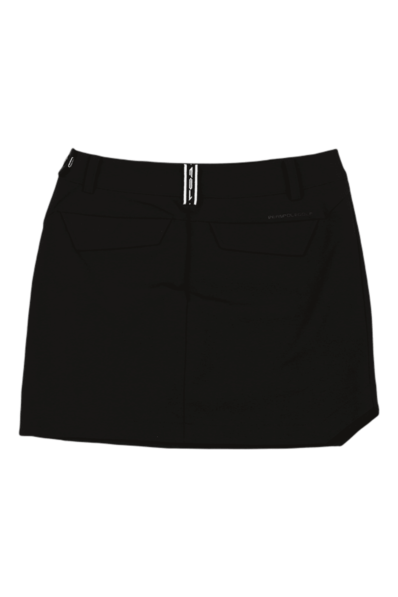 솔리드 세미 A라인 큐롯