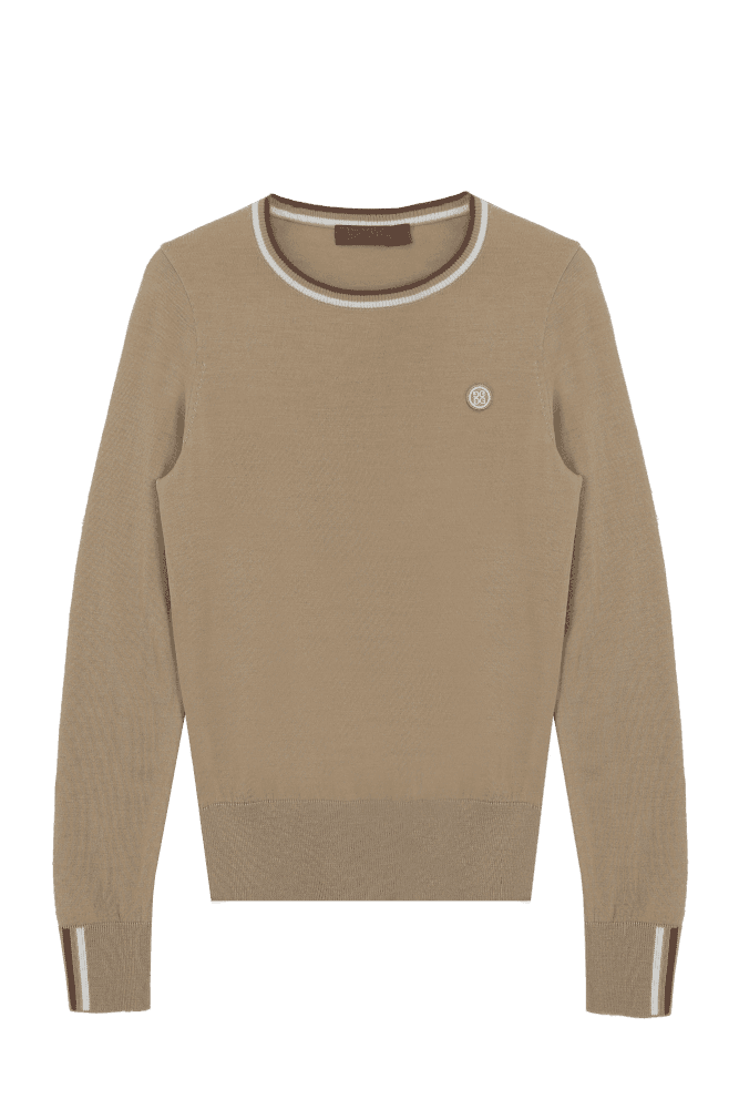 캐시미어 넥포인트 스웨터