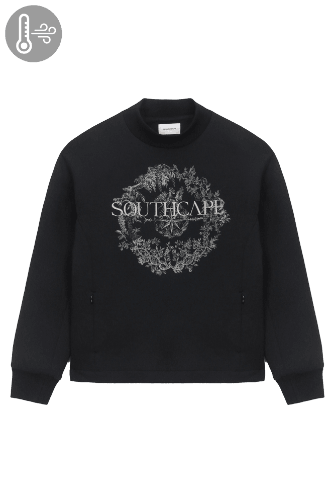 여성 로고 프린트 풀오버