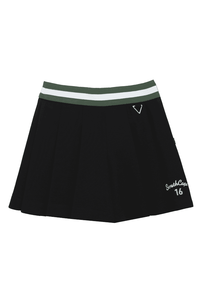 16 로고 컬러 배색 큐롯 팬츠