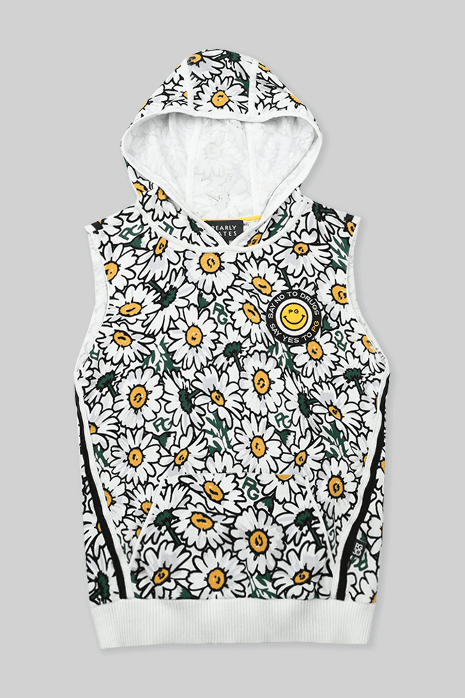 데이지 후드 베스트_화이트(S)