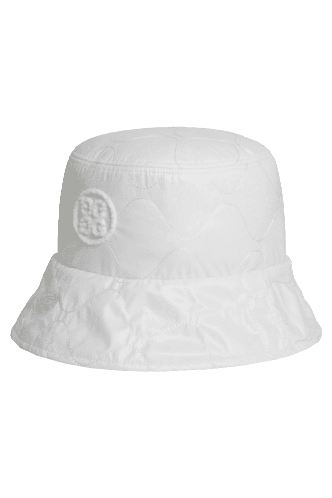 패딩 버킷햇 아이보리