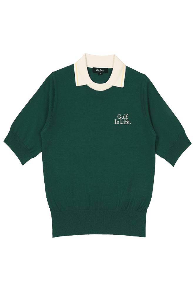 우들리 카라 스웨터