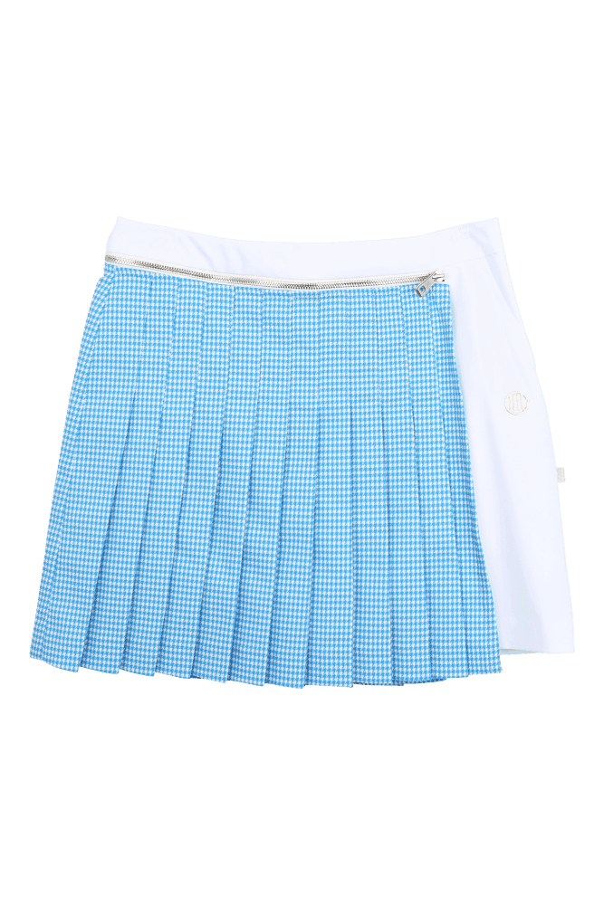 디테처블 플리츠 스커트