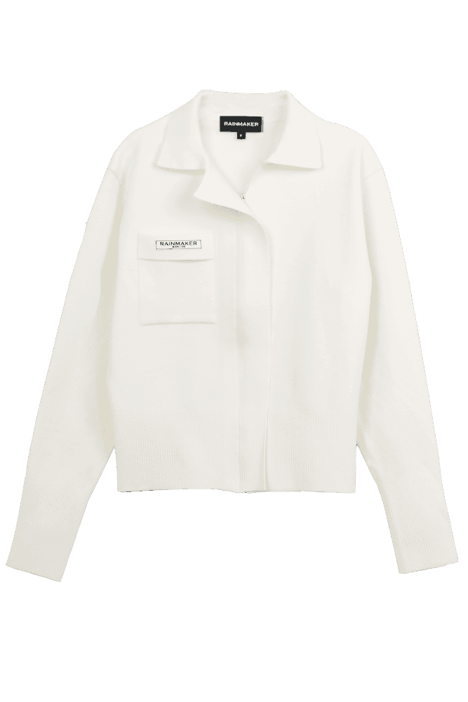 집업 니트 가디건