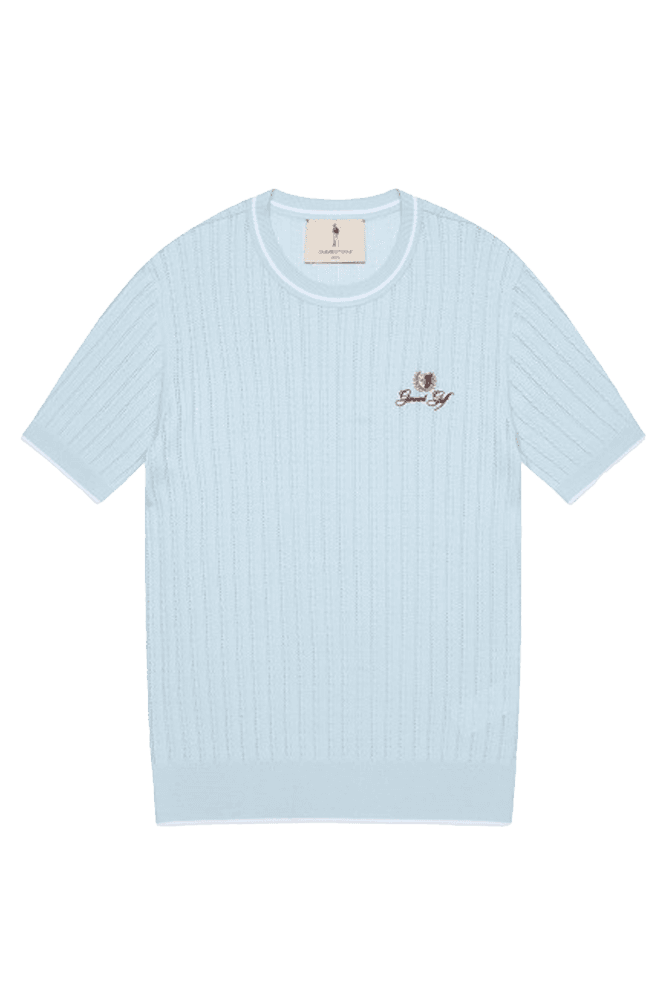 남성 케이블 라운드 풀오버