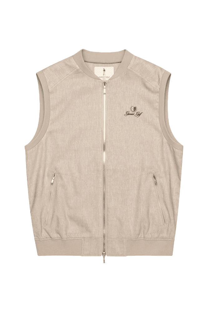 남성 클래식 린넨 베스트