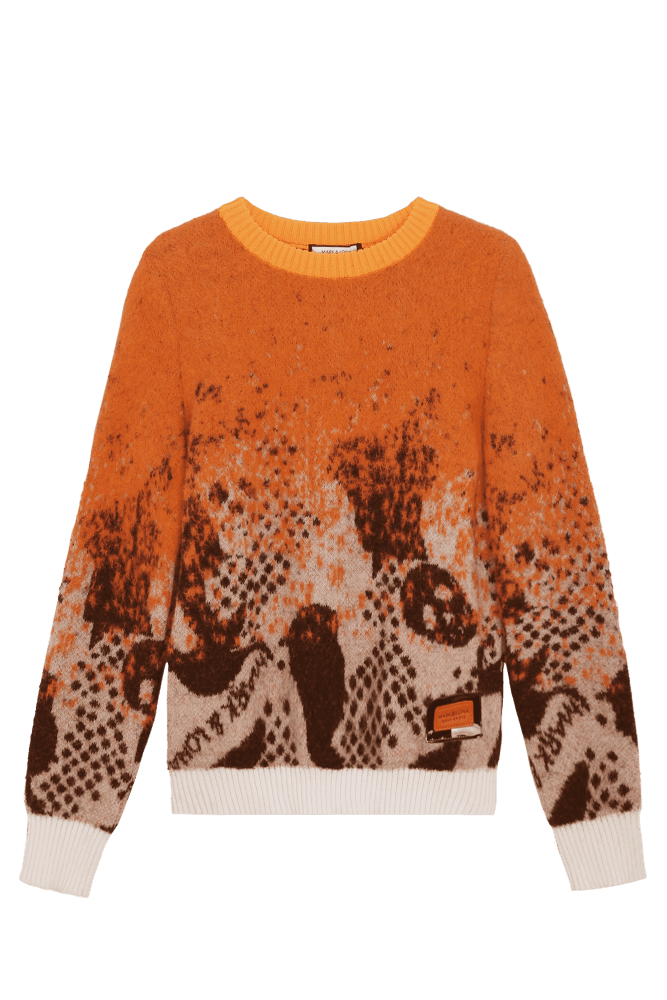 그라데이션 풀오버 니트