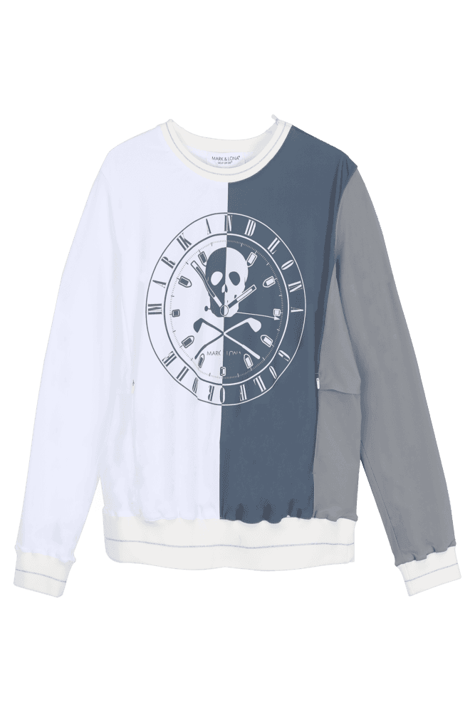 우븐 빅로고 티셔츠