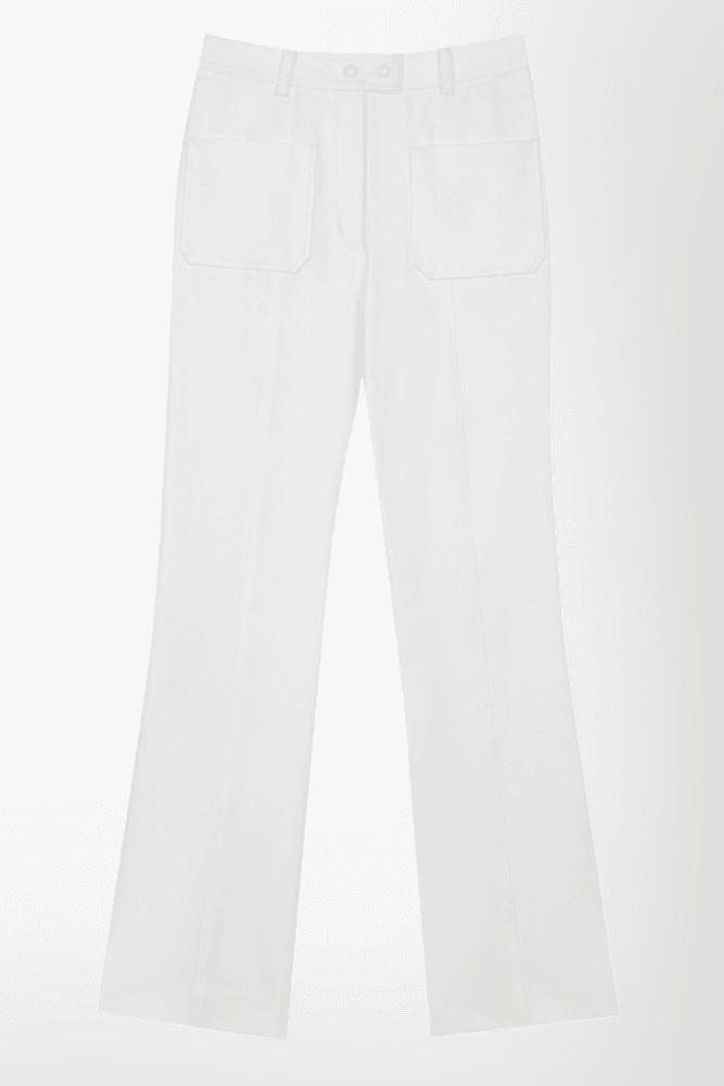 에블린 슬림핏 부츠컷 팬츠