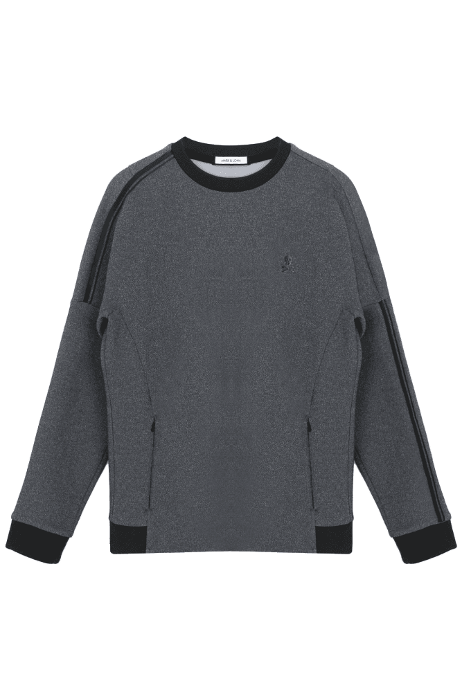 스컬로고 맨투맨 티셔츠