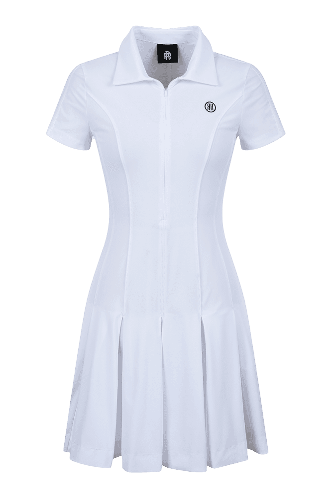 저지 플레어 원피스