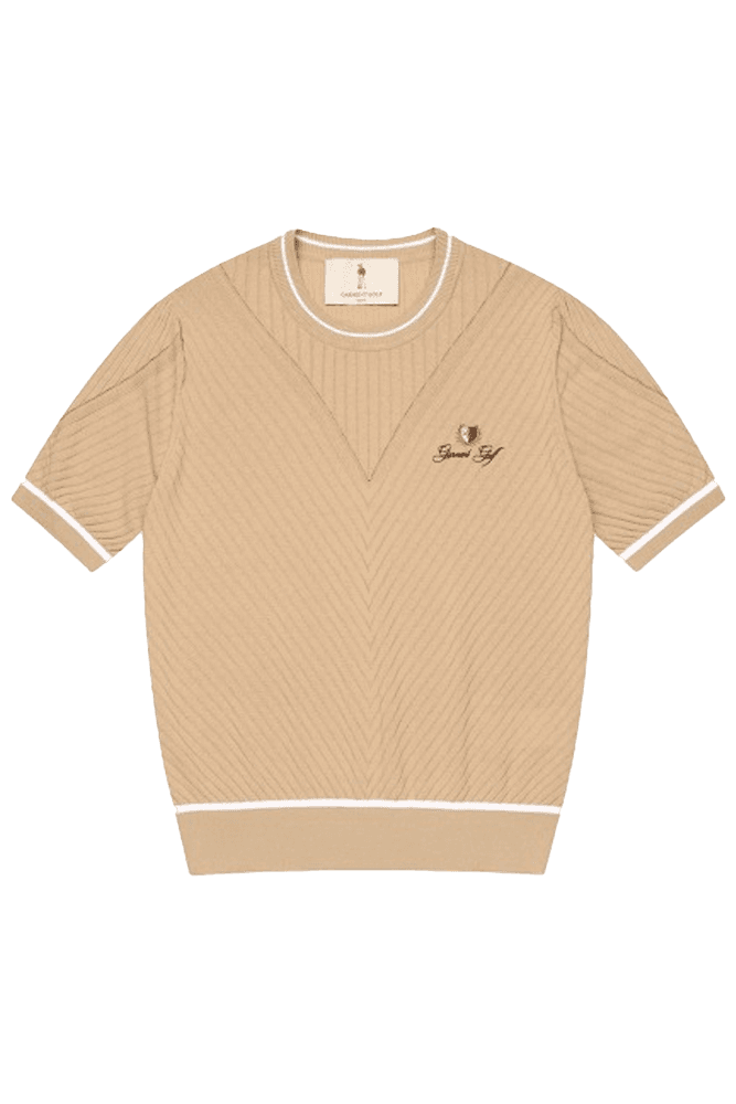 스트라이프 라운드 풀오버