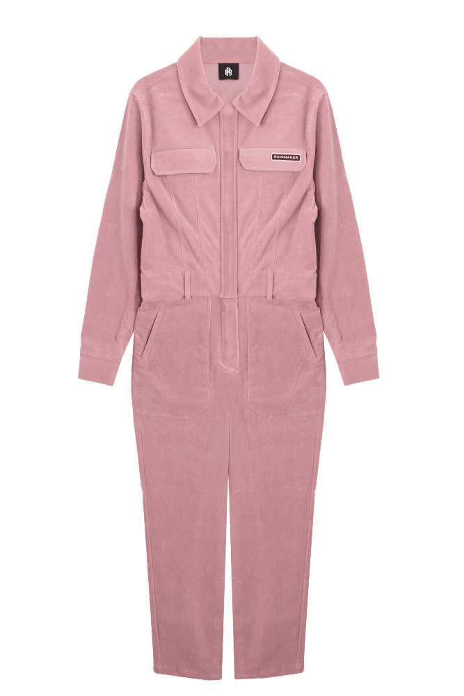 W 코듀로이 점프수트