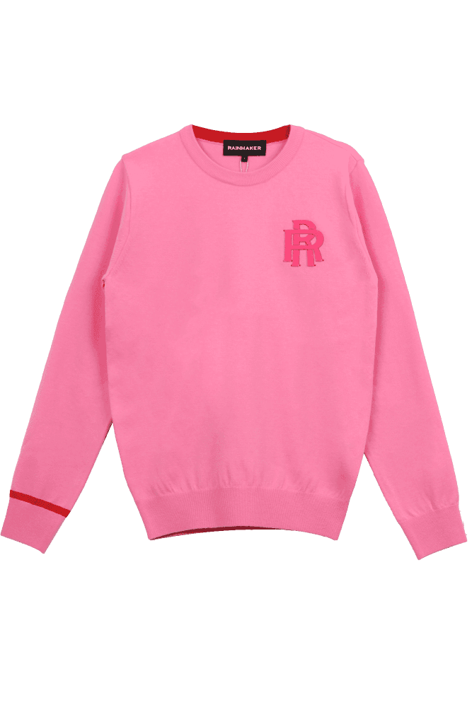 라운드넥 니트 스웨터