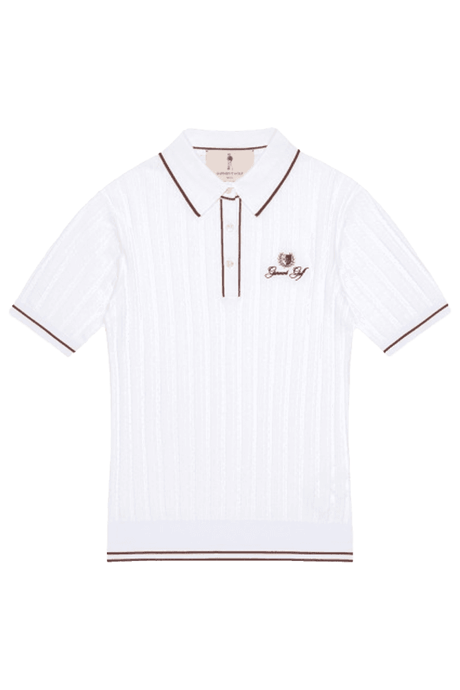 케이블 카라 풀오버