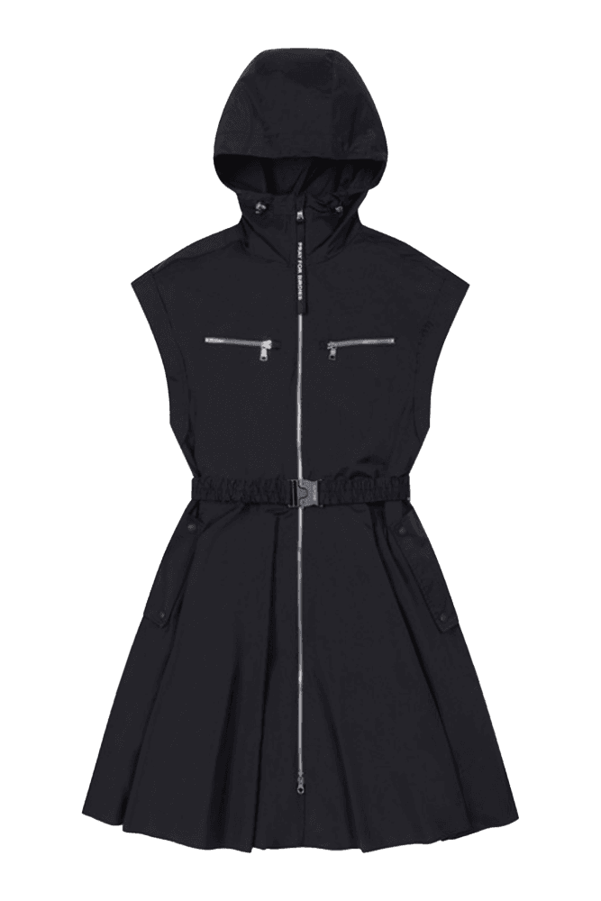 체스트 포켓 슬리브리스