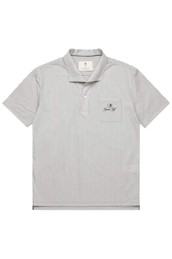 남성 클래식 카라 하프 셔츠