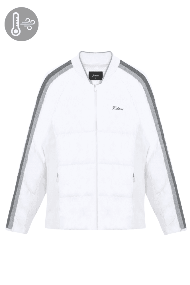 사이드 라인 포인트 구스패딩