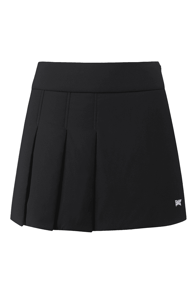 플레어 패딩 스커트