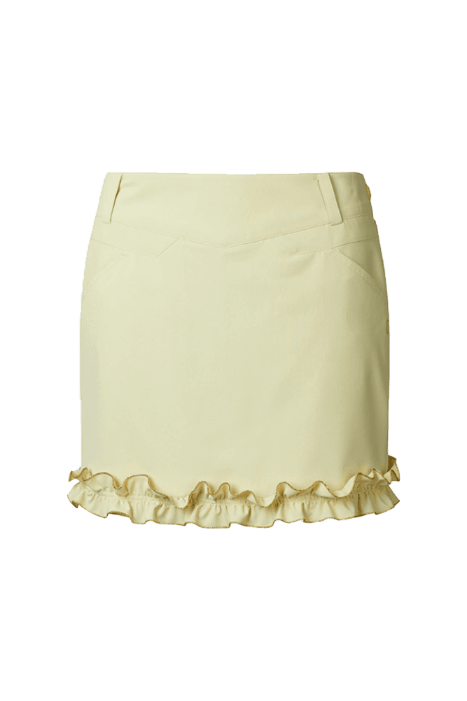 여성 러플 큐롯 스커트