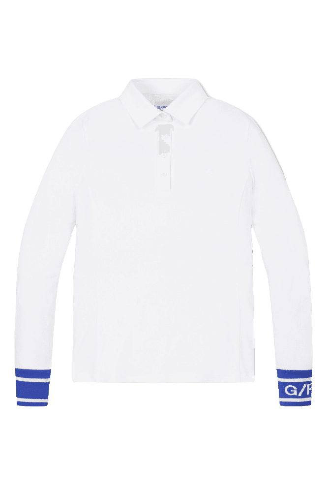 니트 하이브리드 카라 폴로 티셔츠