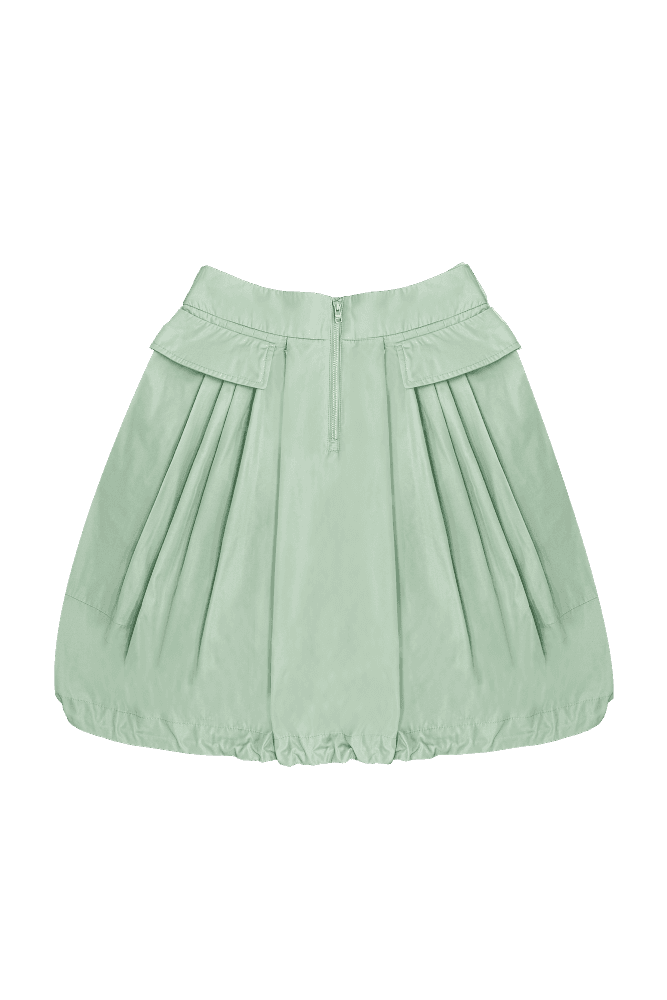 밴딩 포켓 스커트_민트(XS)