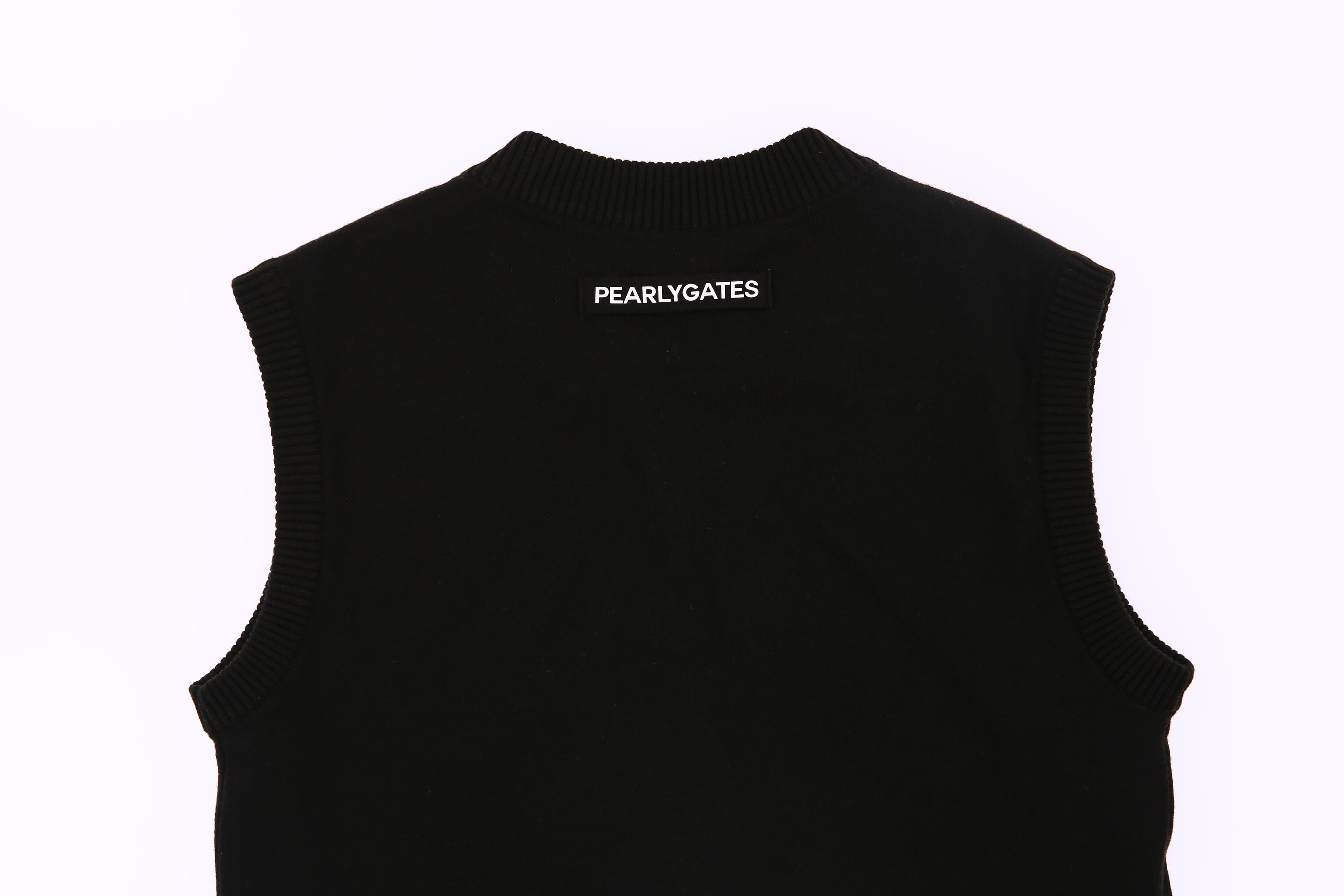 아가일 니트 베스트