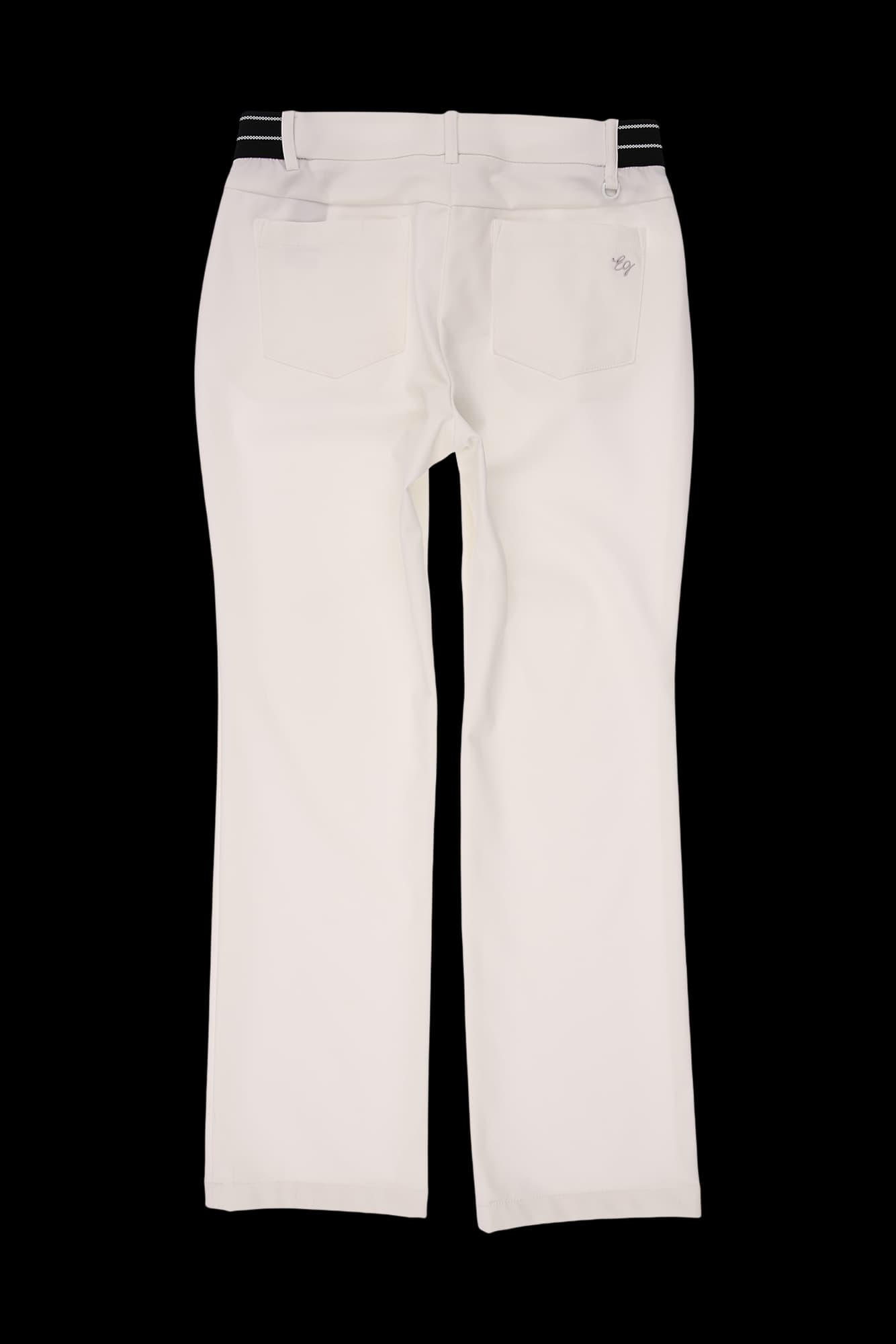 밴드라인 세미나팔 팬츠