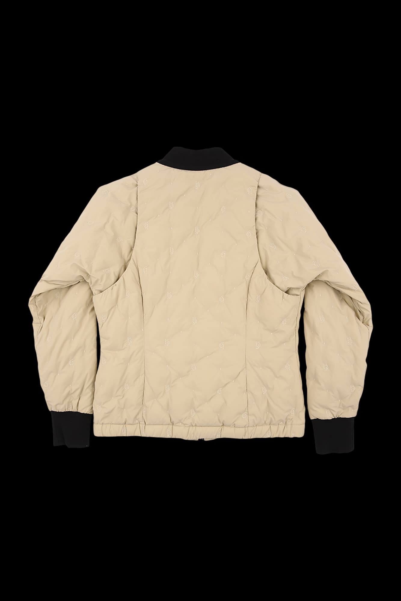 여성 자수퀄팅 투웨이 다운점퍼