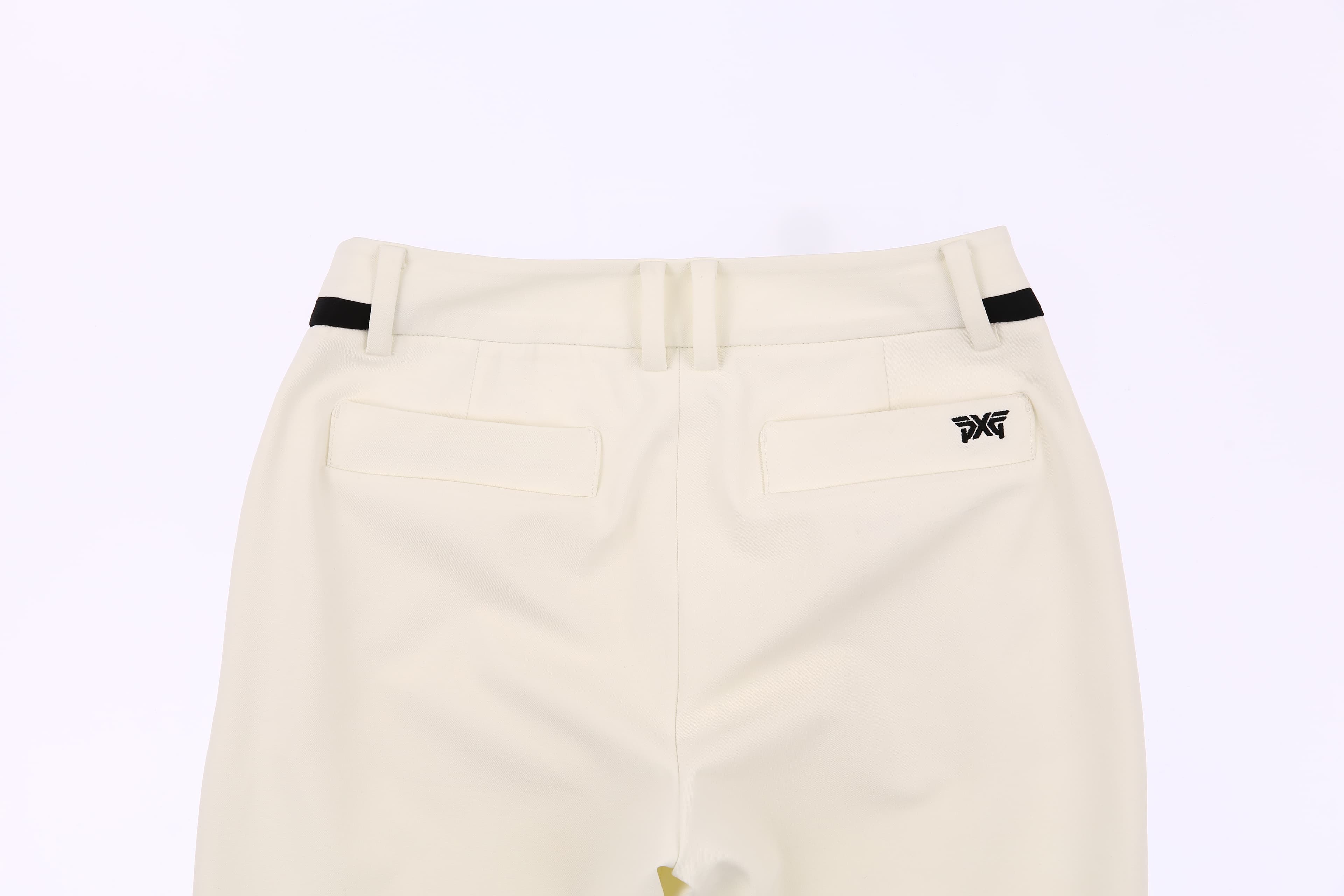 사이드 배색 골프 롱팬츠