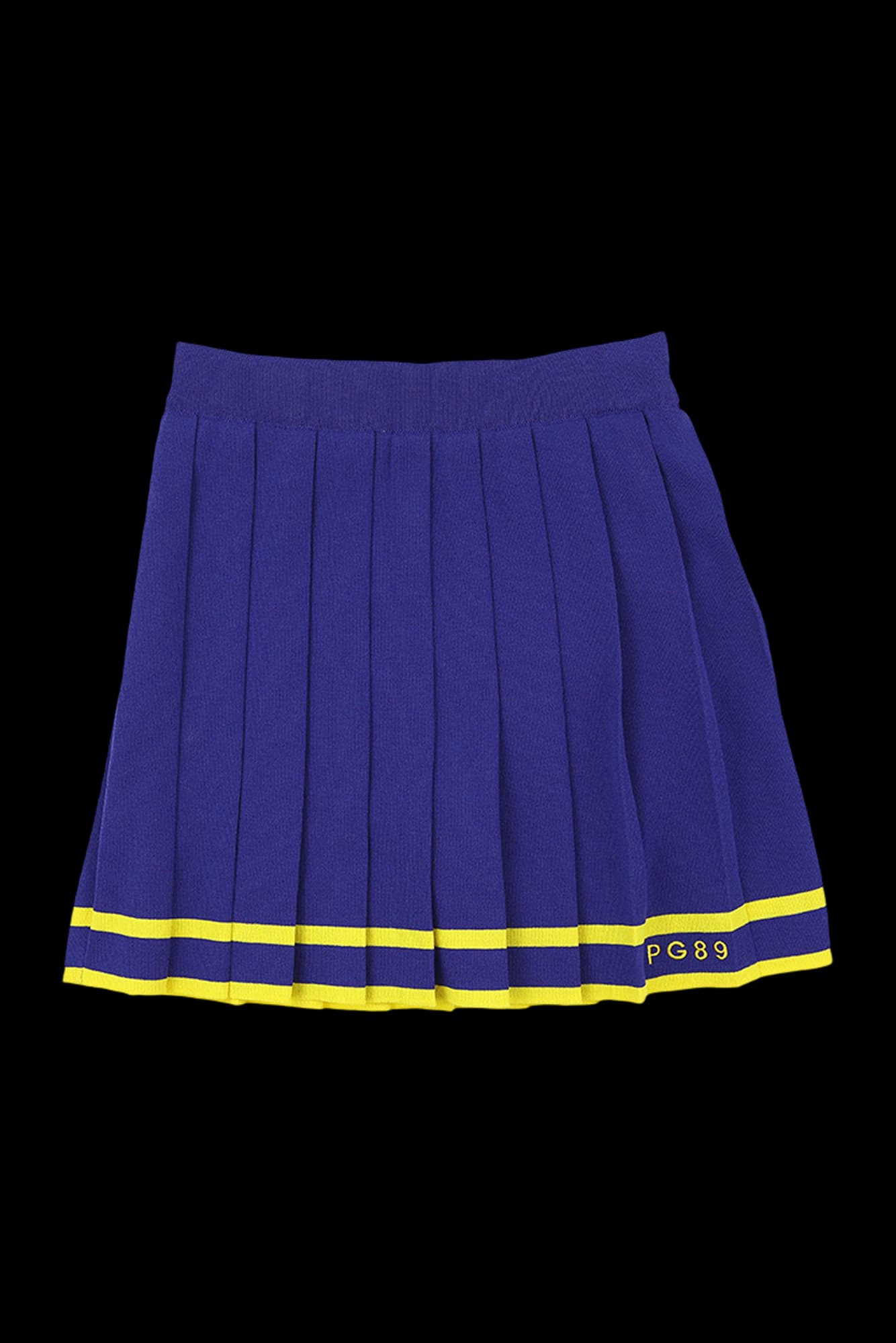 니트 플리츠 스커트