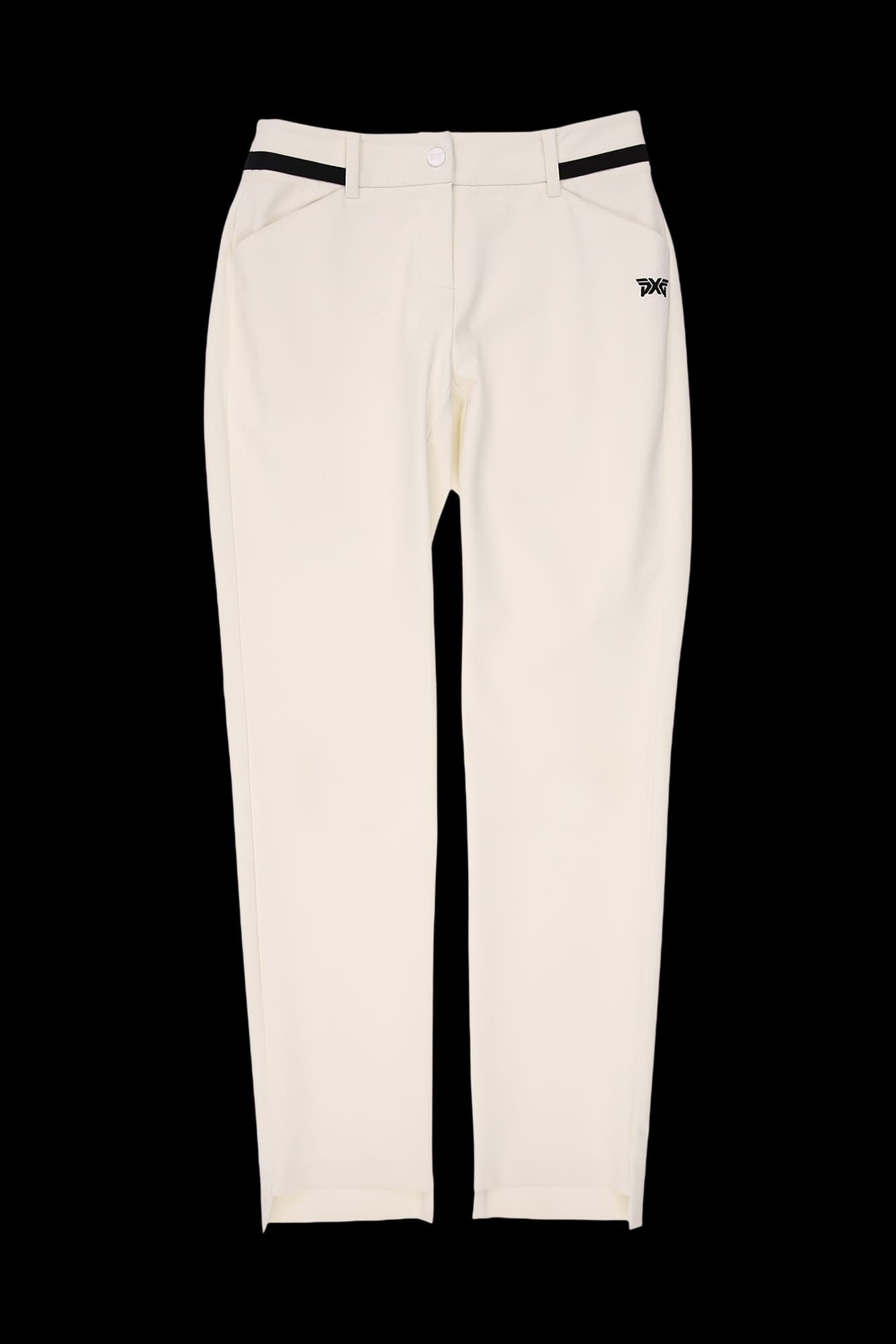 사이드 배색 골프 롱팬츠