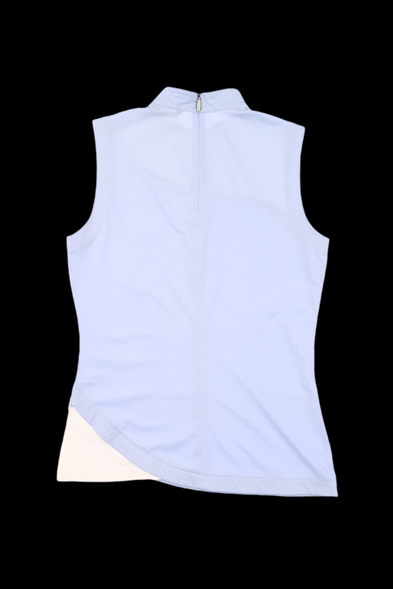 골지 블럭 슬리브리스