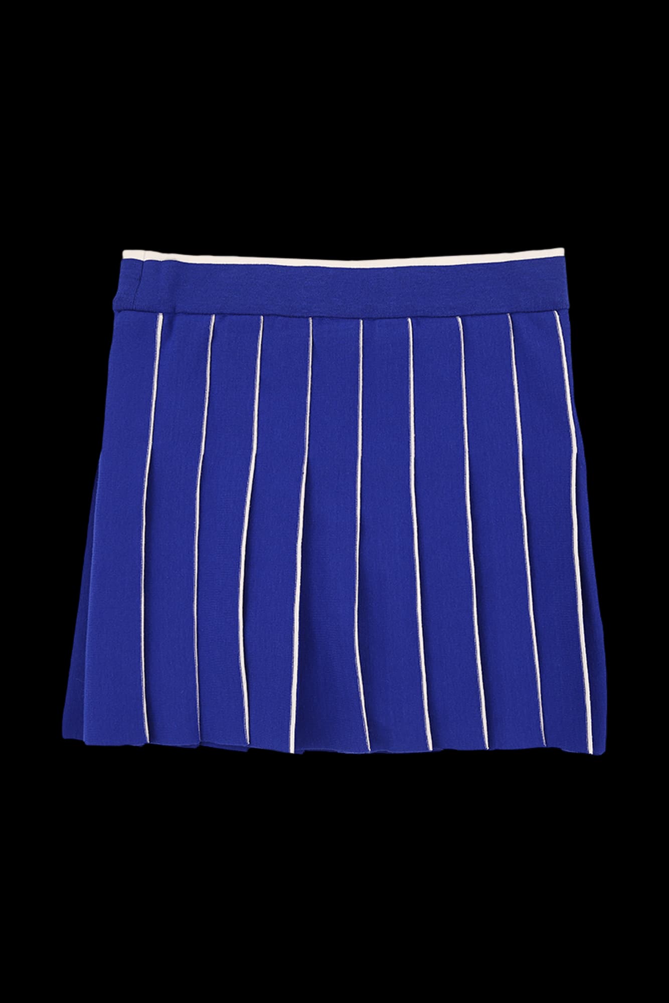 니트 플리츠 스커트