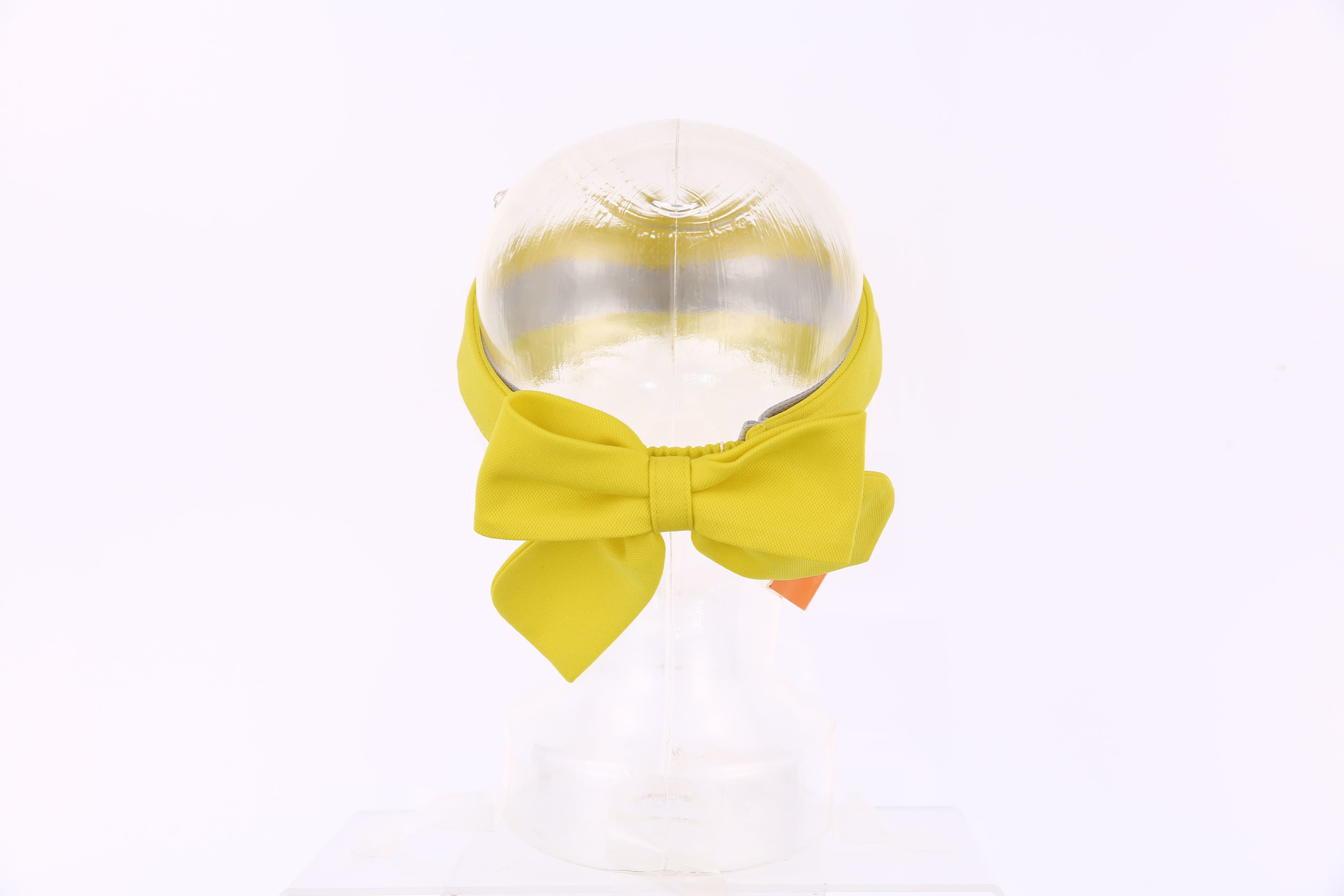 잭바니 로고 자수 백 리본 썬바이저