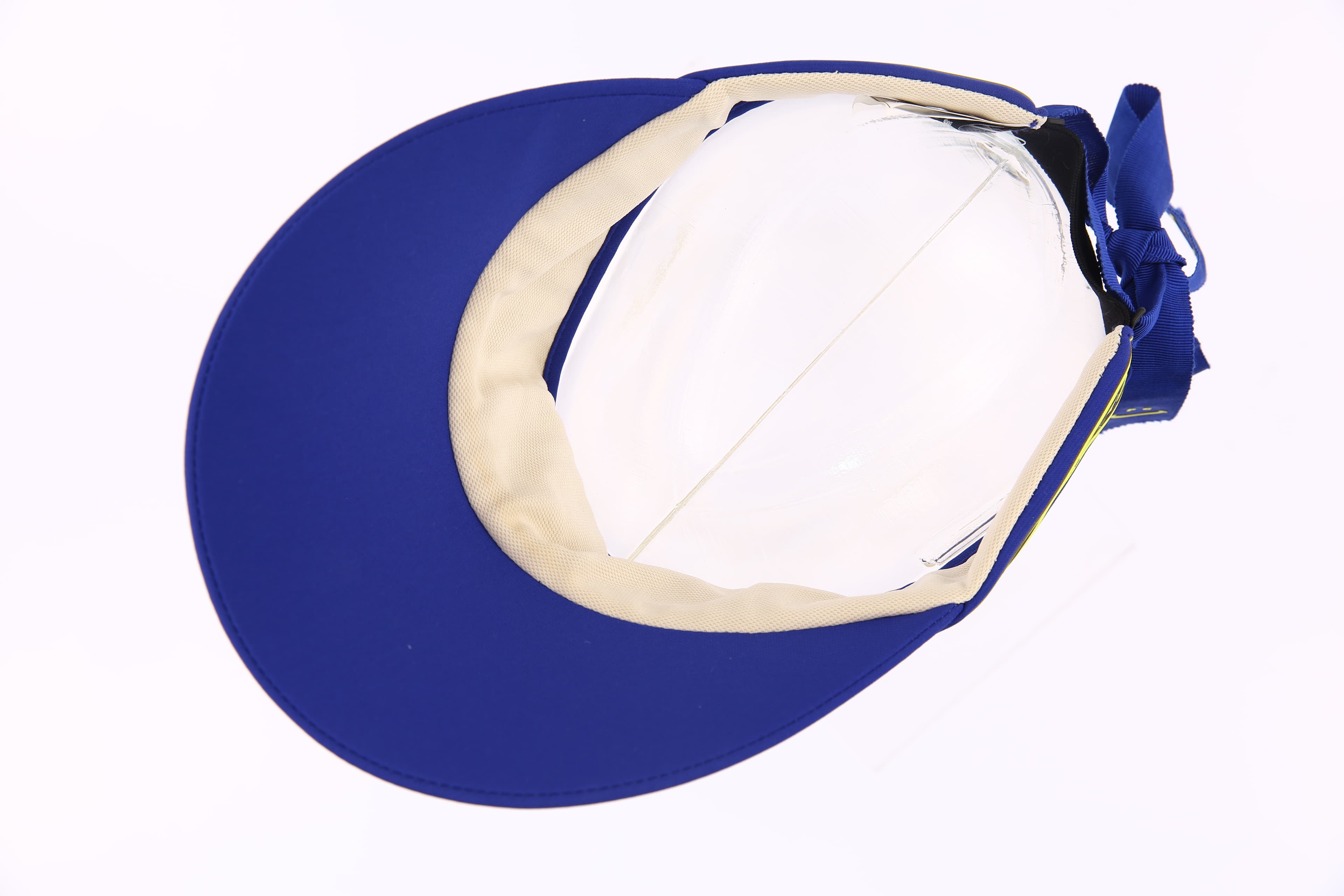 엠보 로고 스마일 리본 포인트 썬바이저