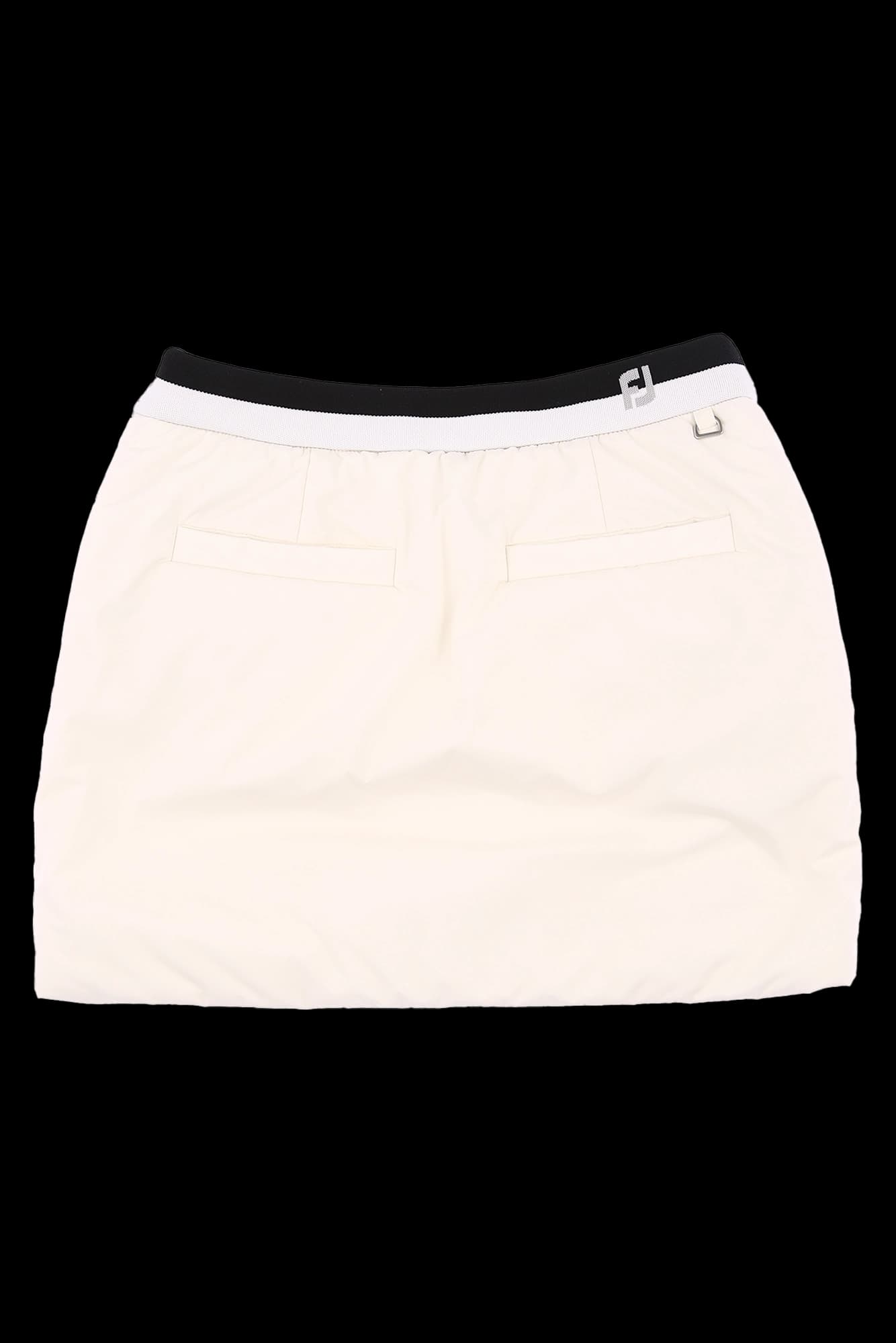 웨이스트 포인트 H라인 스커트