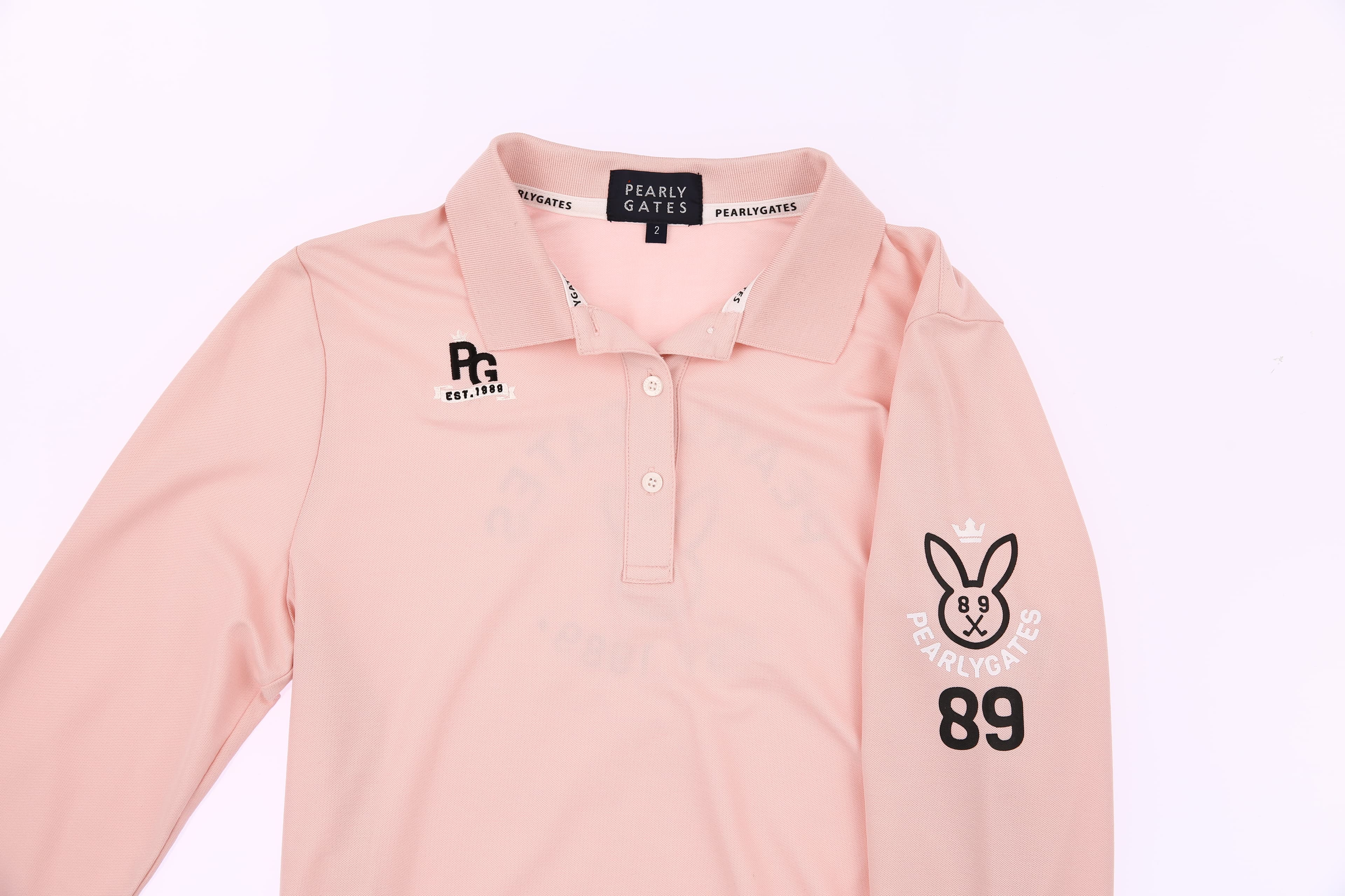 바니 프린트 카라티셔츠