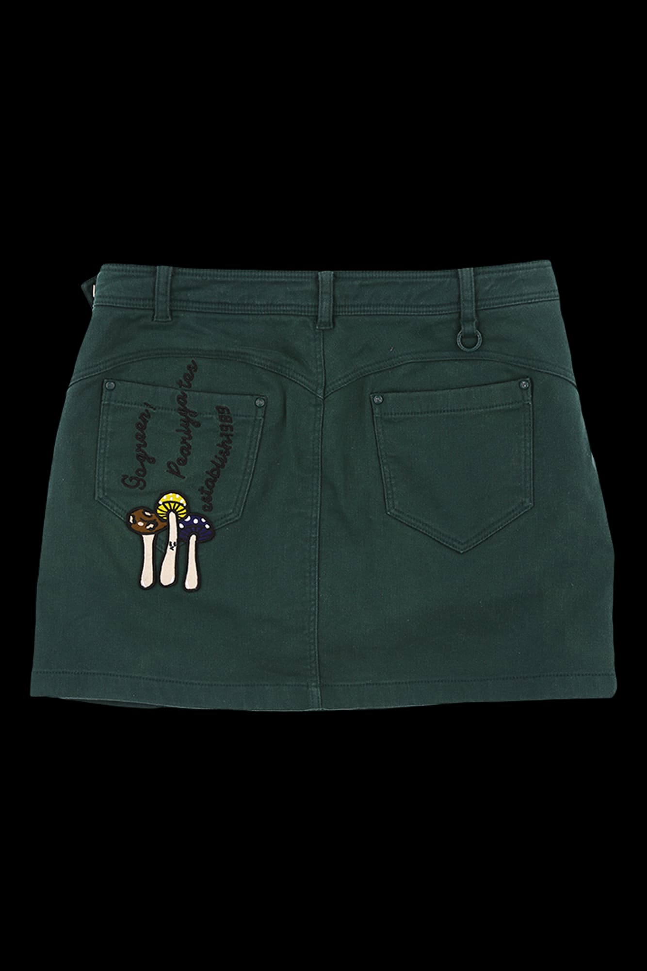 머쉬룸 와펜 H스커트