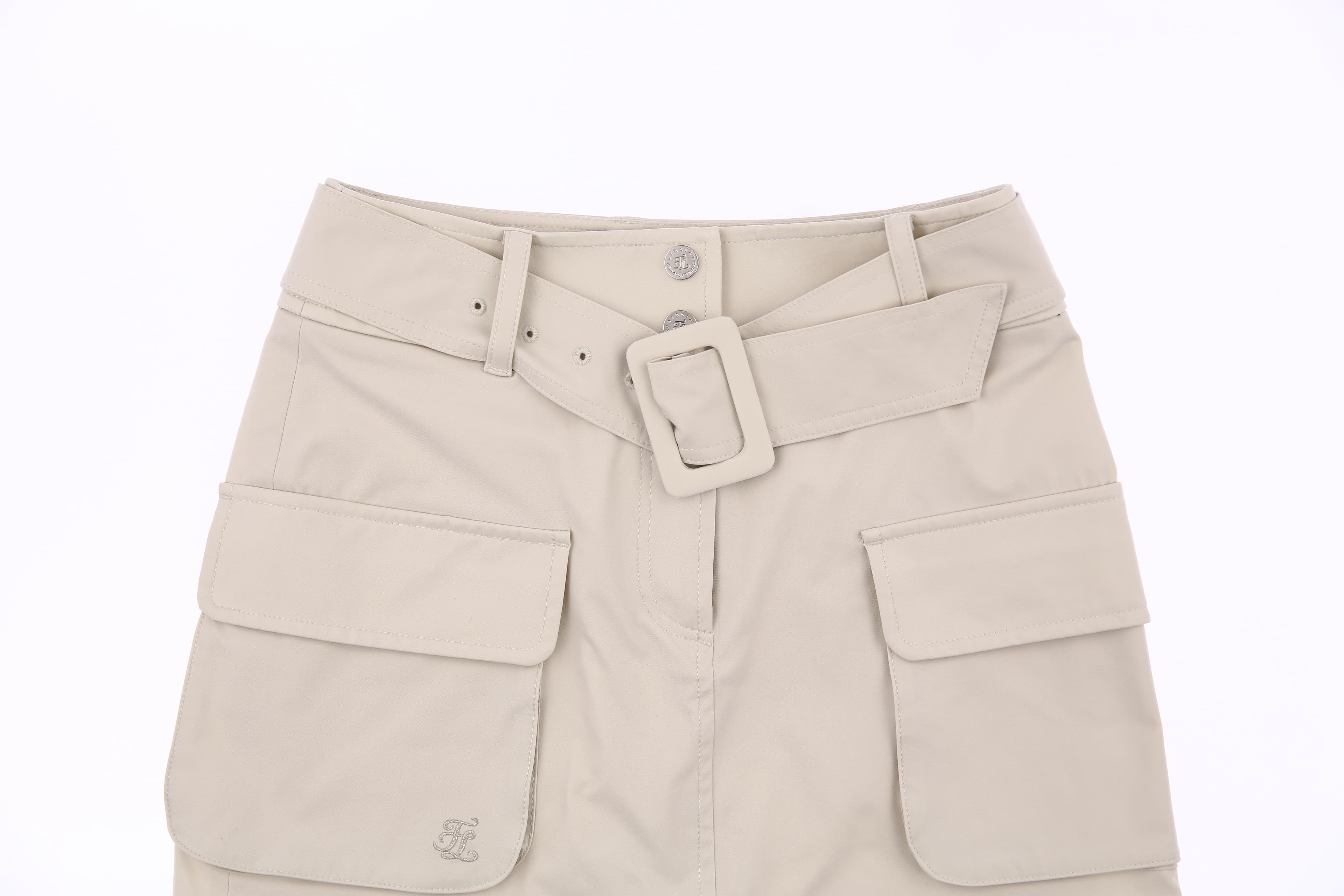 아웃포켓 벨트 세트 스커트