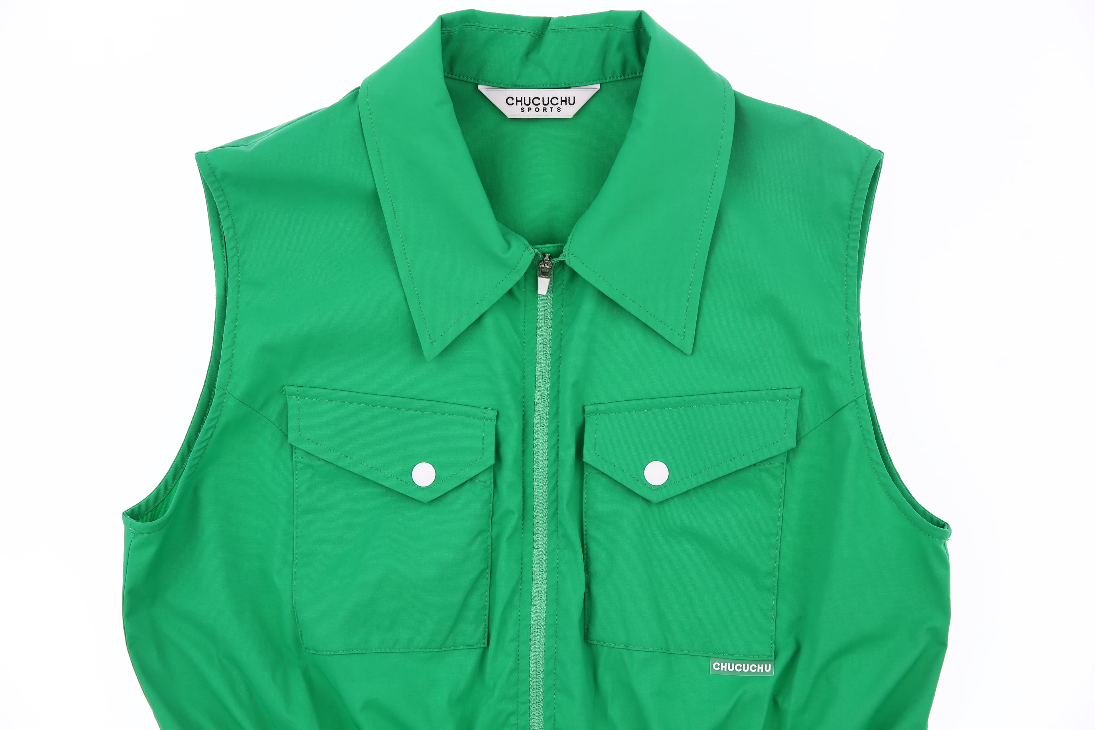 집업 포켓 원피스