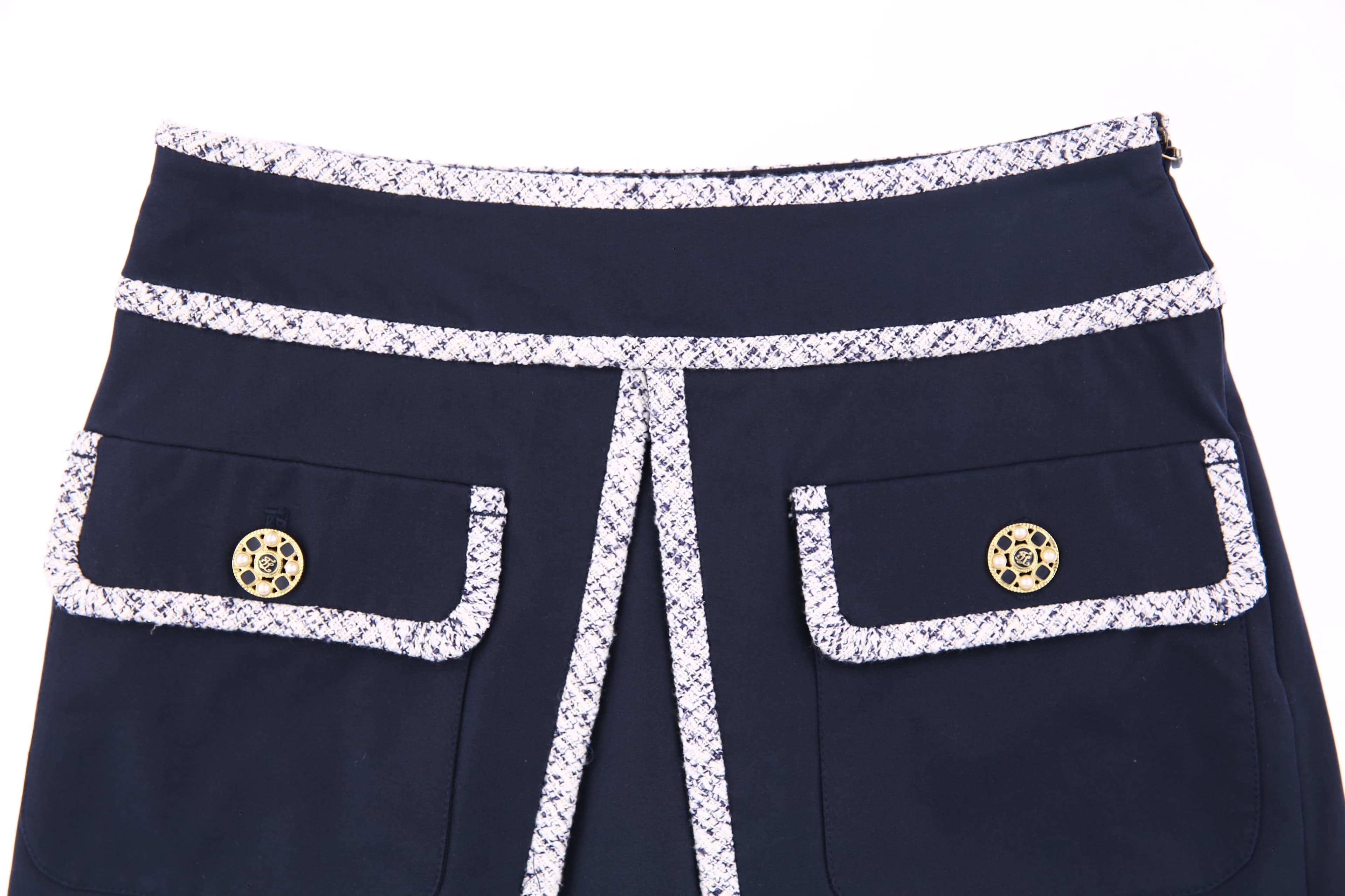 도트 플레어 스커트