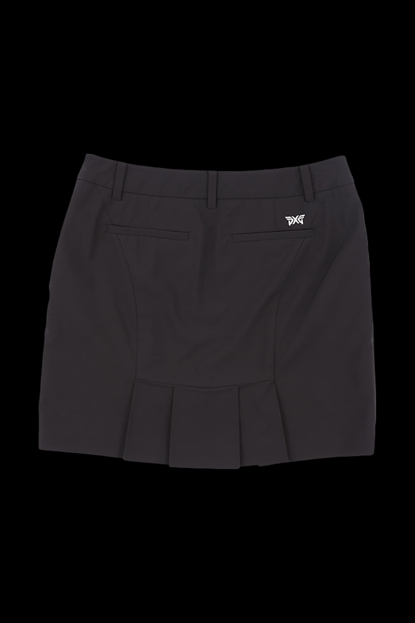 베이직 백플리츠 스커트