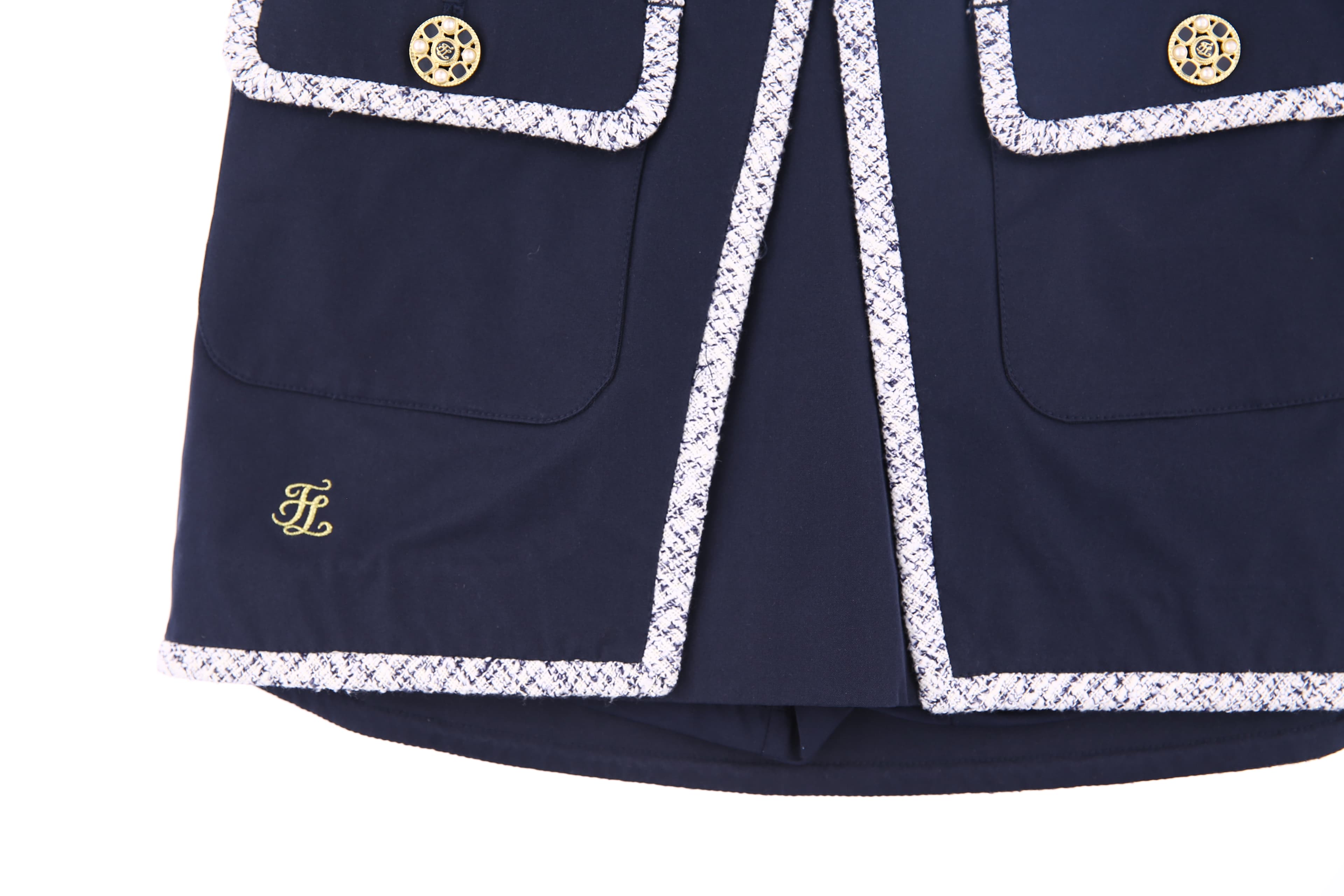 도트 플레어 스커트