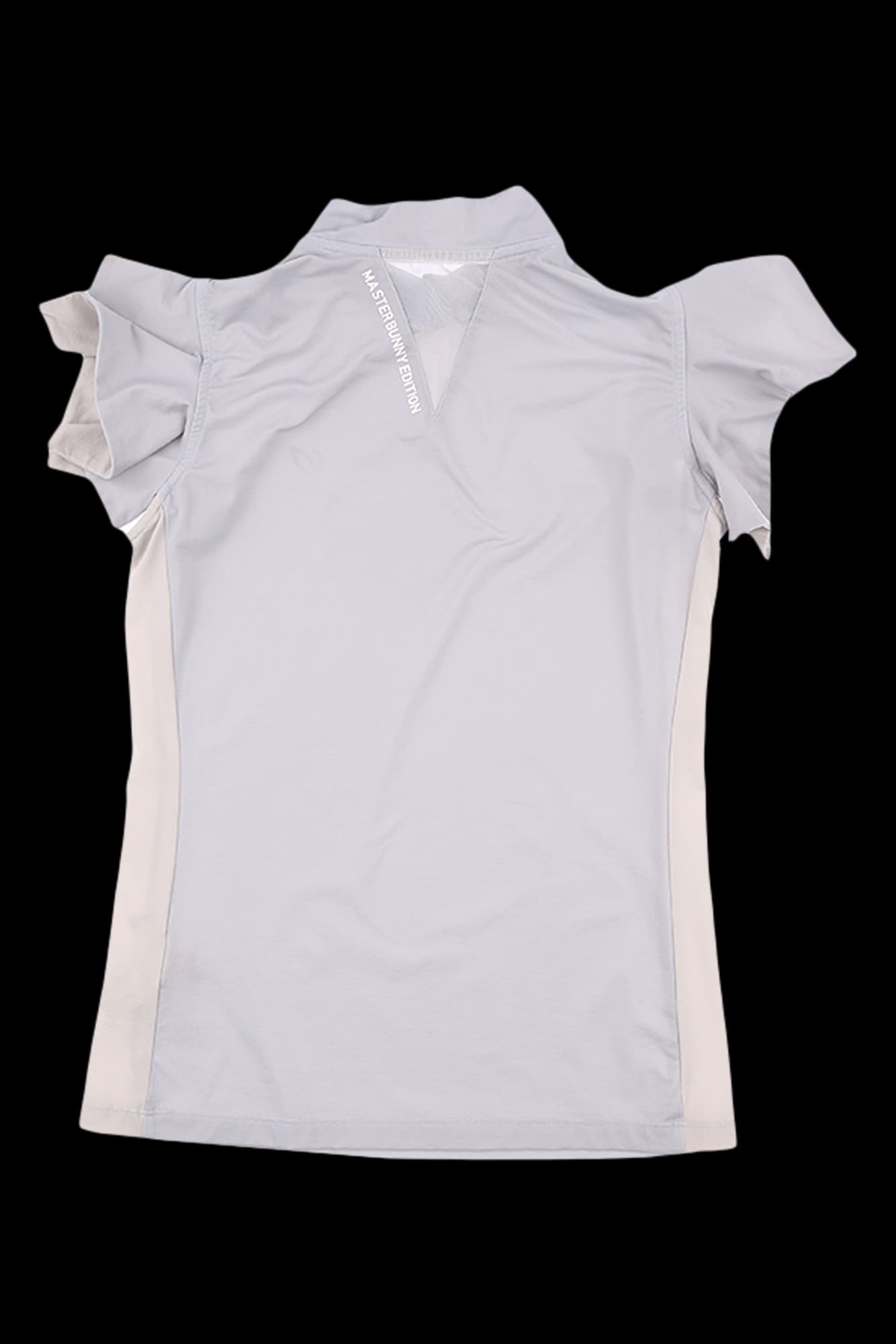 여성 러플 숄더 티셔츠