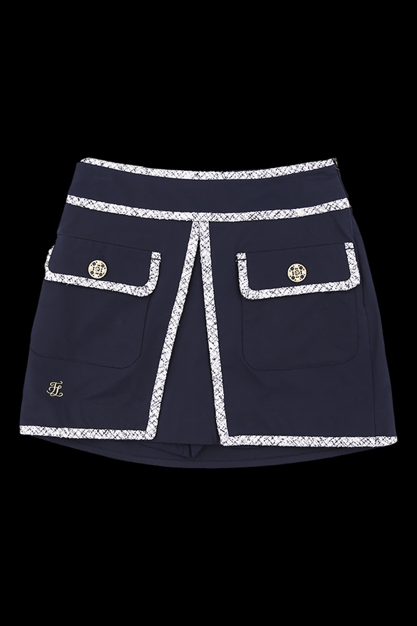 도트 플레어 스커트