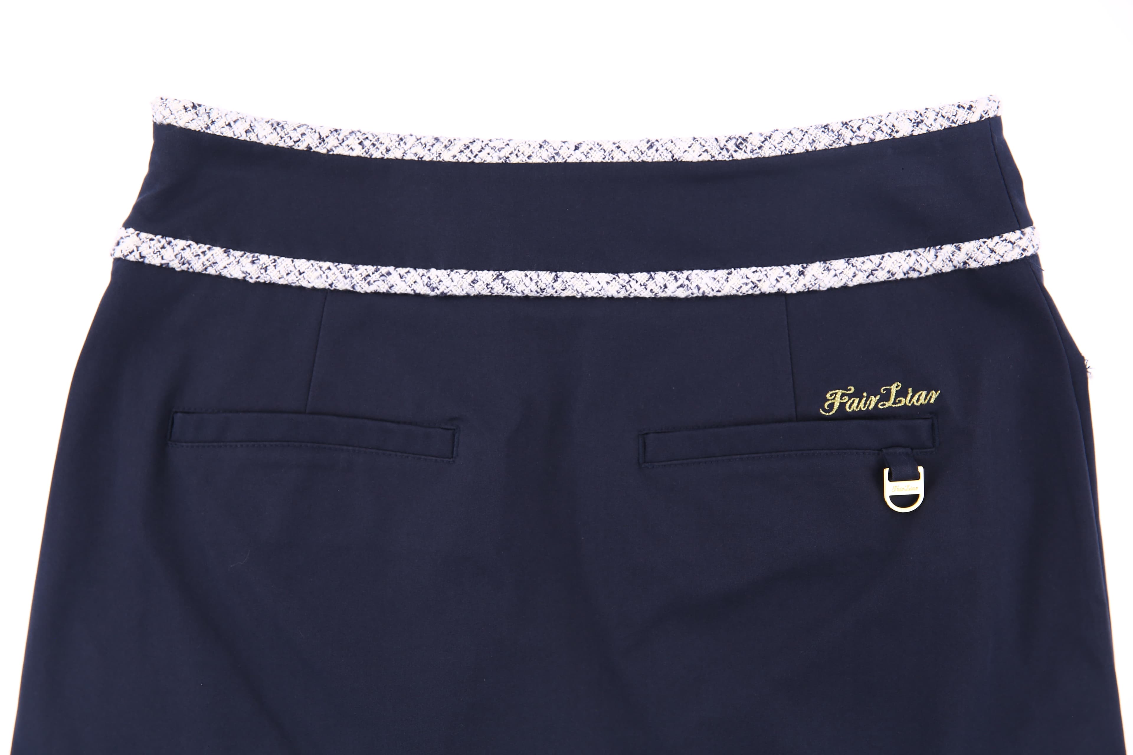 도트 플레어 스커트