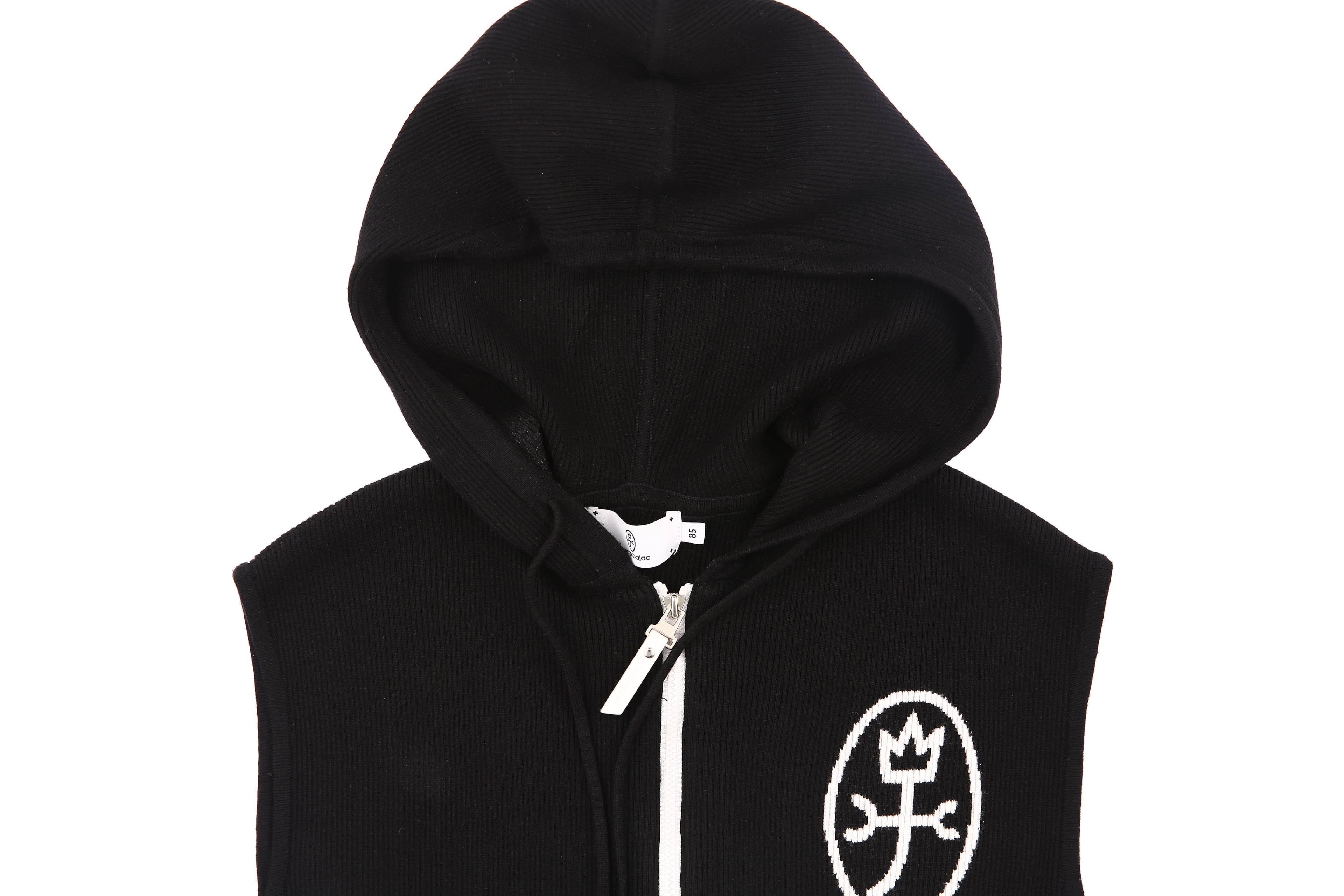 후드 베스트 집업